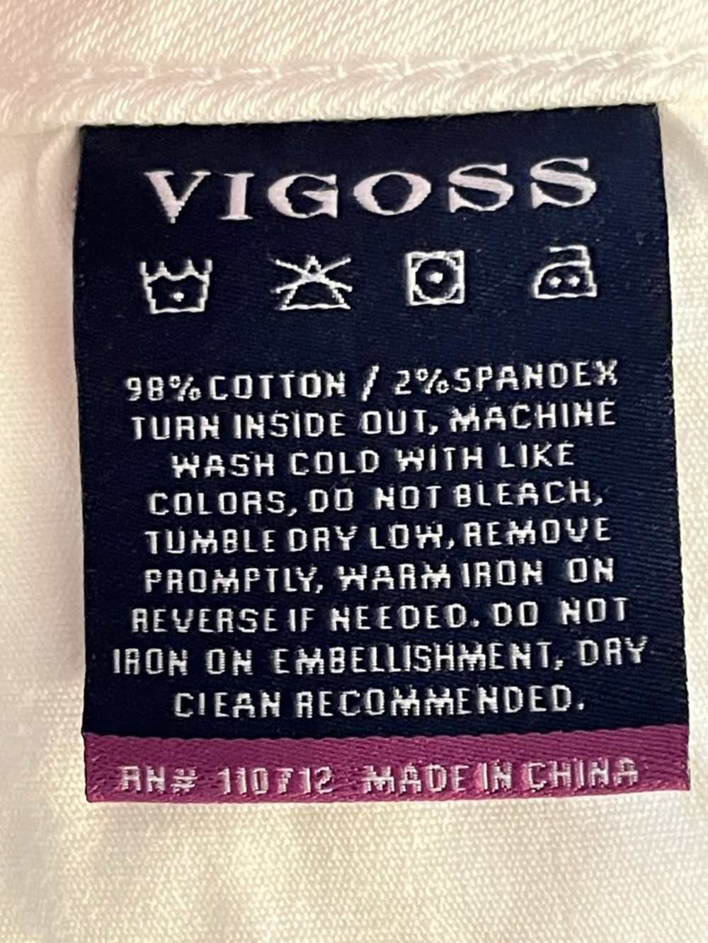 EUC Vigoss The Chelsea White Skinny Jeans {Size 16} - Picture 8 of 9